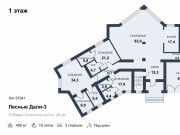 Продажа дома Лесные Дали-3 450 м² Рублево-Успенское шоссе - 1 этаж - plan_1