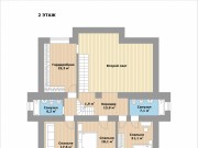 Продажа дома Чигасово 486 м² Рублево-Успенское шоссе - 2 этаж - plan_2