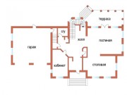 Продажа дома Грин Хилл 431 м² Новорижское шоссе - 1 этаж - plan_1