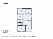 Продажа дома Клуб 20-71 550 м² Минское шоссе - 2 этаж - plan_2