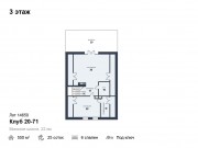 Продажа дома Клуб 20-71 550 м² Минское шоссе - 3 этаж - plan_3