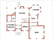 Продажа дома Павлово 625 м² Новорижское шоссе - 1 этаж - plan_1