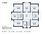 Продажа дома Архангельское 800 м² Ильинское шоссе - 2 этаж - plan_2