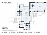 Продажа дома 10 ярдов 950 м² Рублево-Успенское шоссе - 1 этаж - plan_1