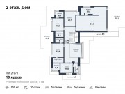 Продажа дома 10 ярдов 950 м² Рублево-Успенское шоссе - 2 этаж - plan_2