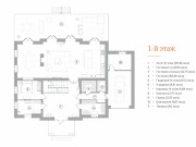 Продажа дома Ноттинг хилл 461 м² Рублево-Успенское шоссе - 1 этаж - plan_1