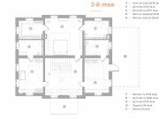Продажа дома Ноттинг хилл 461 м² Рублево-Успенское шоссе - 2 этаж - plan_2