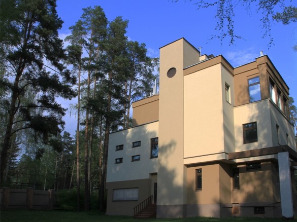 Продажа дома Сосновый бор (Николина Гора) 600 м² Рублево-Успенское шоссе - Фасад - foto_fs
