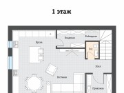 Продажа дома Красный Поселок 155 м² Новорижское шоссе - 1 этаж - plan_1