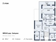 Продажа дома Miras 319 м² Минское шоссе - 2 этаж - plan_2