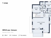 Продажа дома Miras 363 м² Минское шоссе - 1 этаж - plan_1