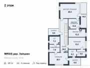 Продажа дома Miras 356 м² Минское шоссе - 2 этаж - plan_2