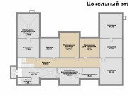 Продажа дома Прозорово 2200 м² Новорижское шоссе - Цоколь - plan_c