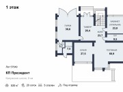 Продажа дома Президент 530 м² Калужское шоссе - 1 этаж - plan_1