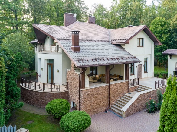 Продажа дома Нагорье-12 600 м² Куркинское шоссе - Фасад - foto_fs